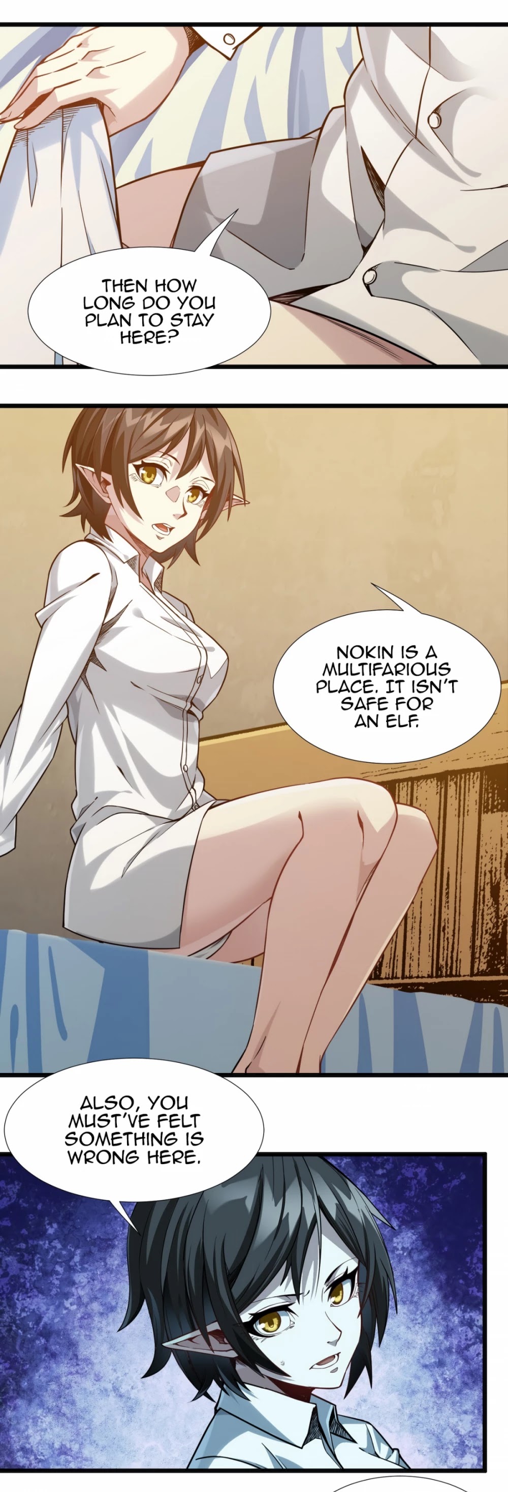 I'm Really Not the Evil God's Lackey Chapter 19 page 27 - Chapter 19: Elf Doris