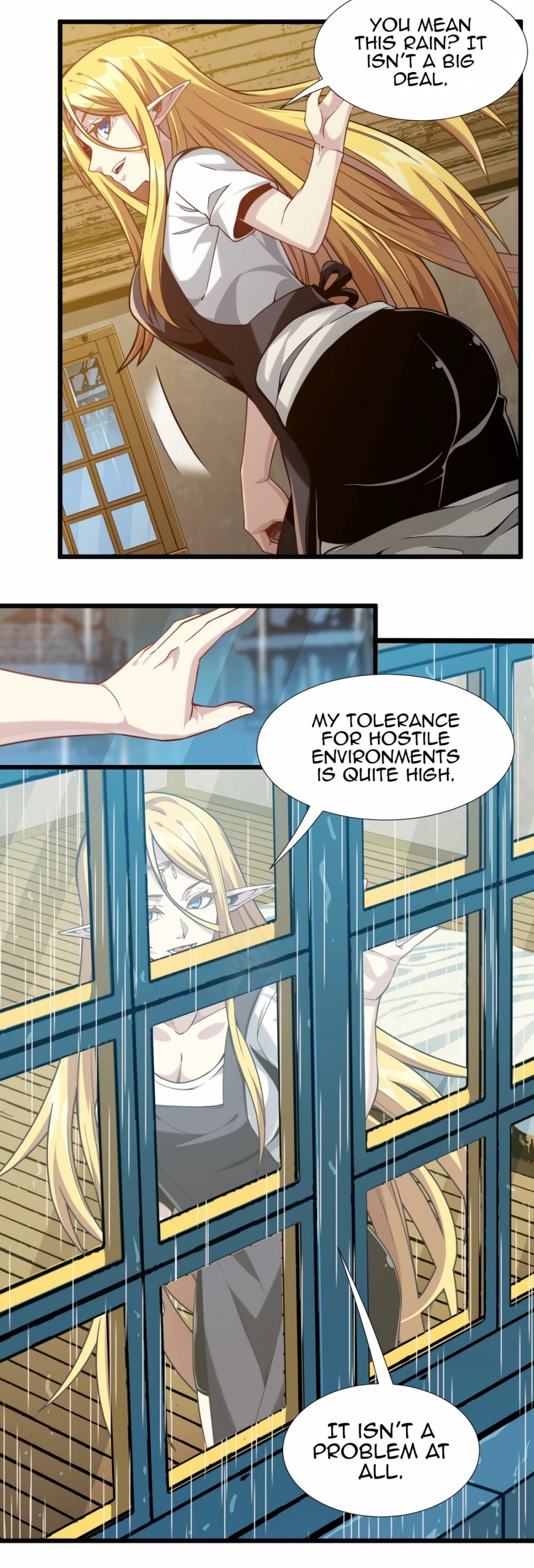 I'm Really Not the Evil God's Lackey Chapter 19 page 28 - Chapter 19: Elf Doris