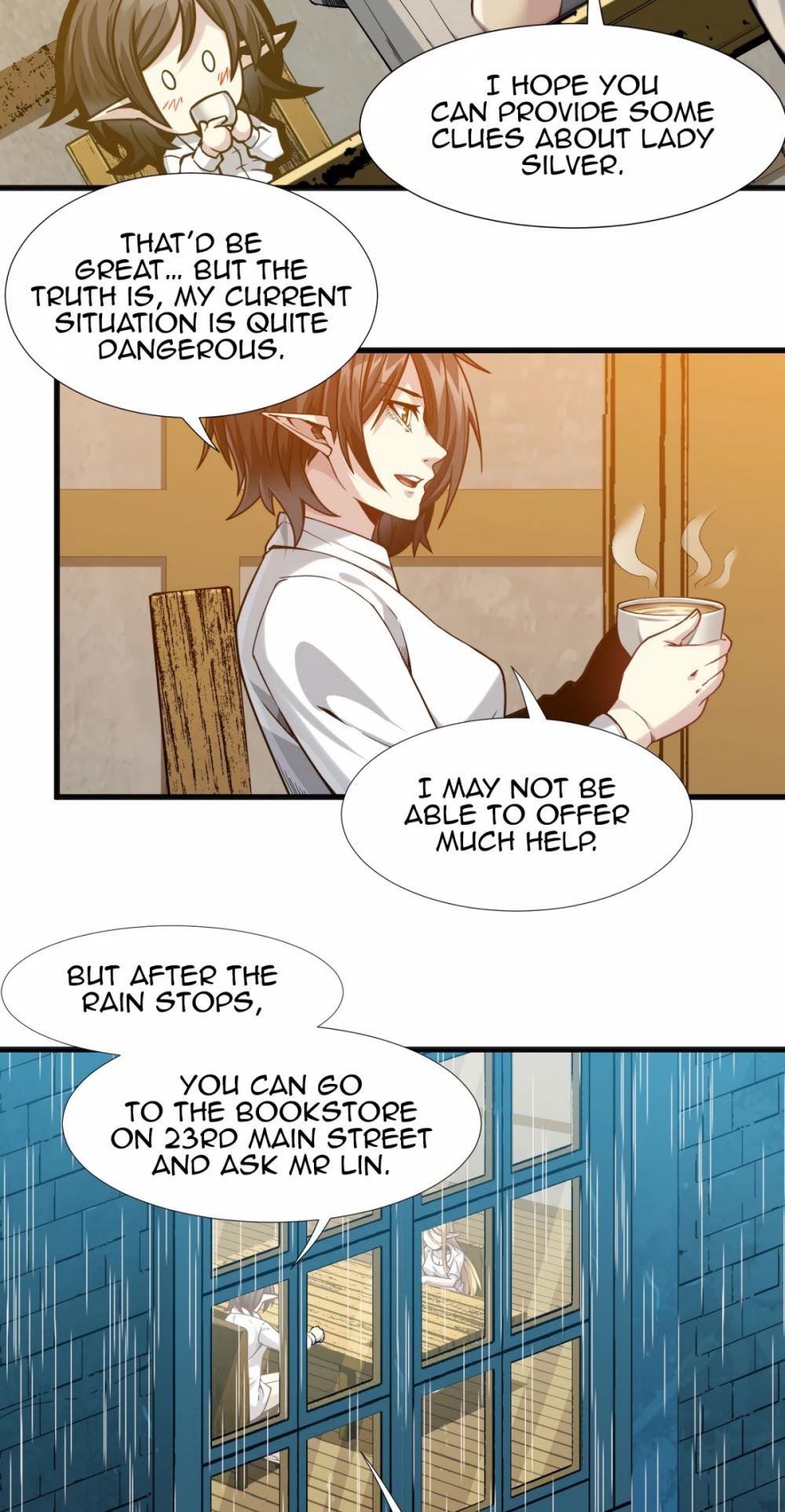 I'm Really Not the Evil God's Lackey Chapter 19 page 36 - Chapter 19: Elf Doris