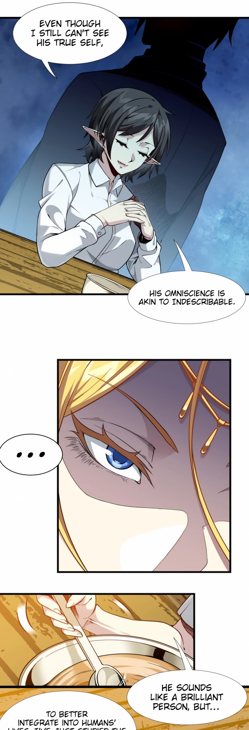 I'm Really Not the Evil God's Lackey Chapter 19 page 38 - Chapter 19: Elf Doris