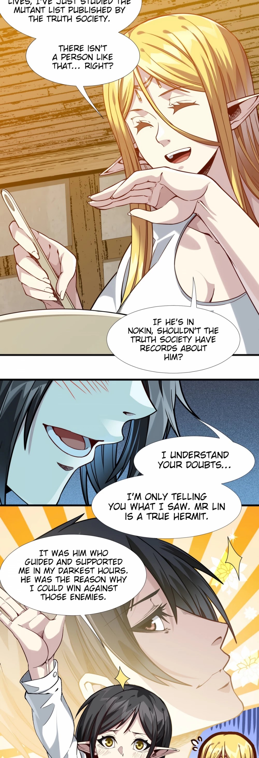 I'm Really Not the Evil God's Lackey Chapter 19 page 39 - Chapter 19: Elf Doris