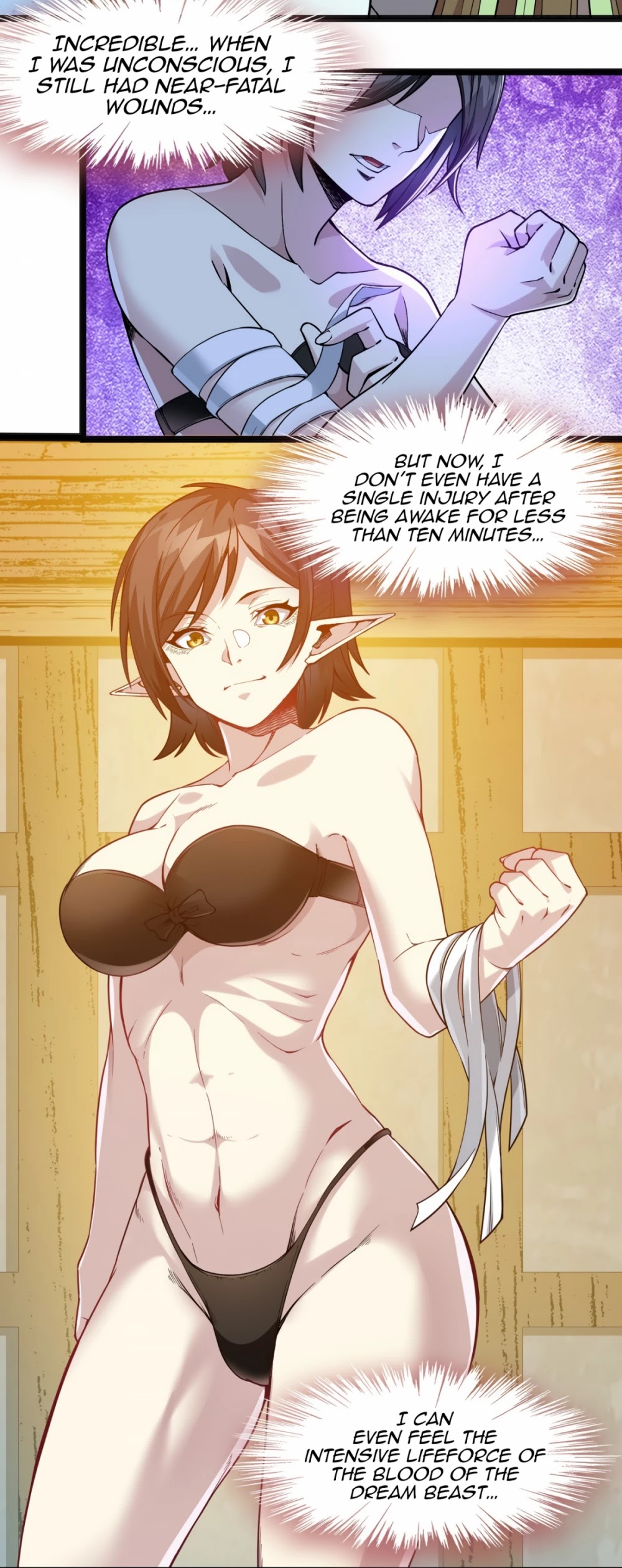 I'm Really Not the Evil God's Lackey Chapter 19 page 42 - Chapter 19: Elf Doris