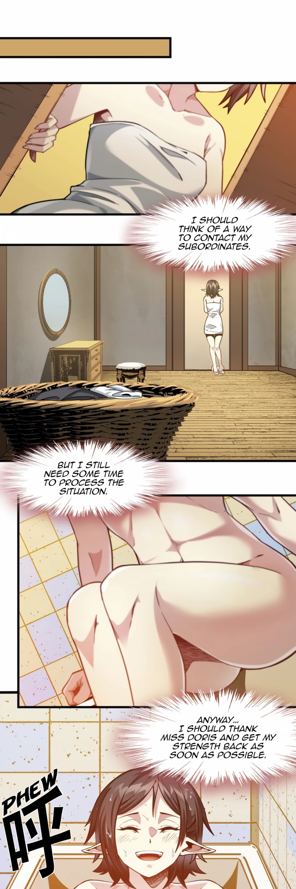I'm Really Not the Evil God's Lackey Chapter 19 page 46 - Chapter 19: Elf Doris