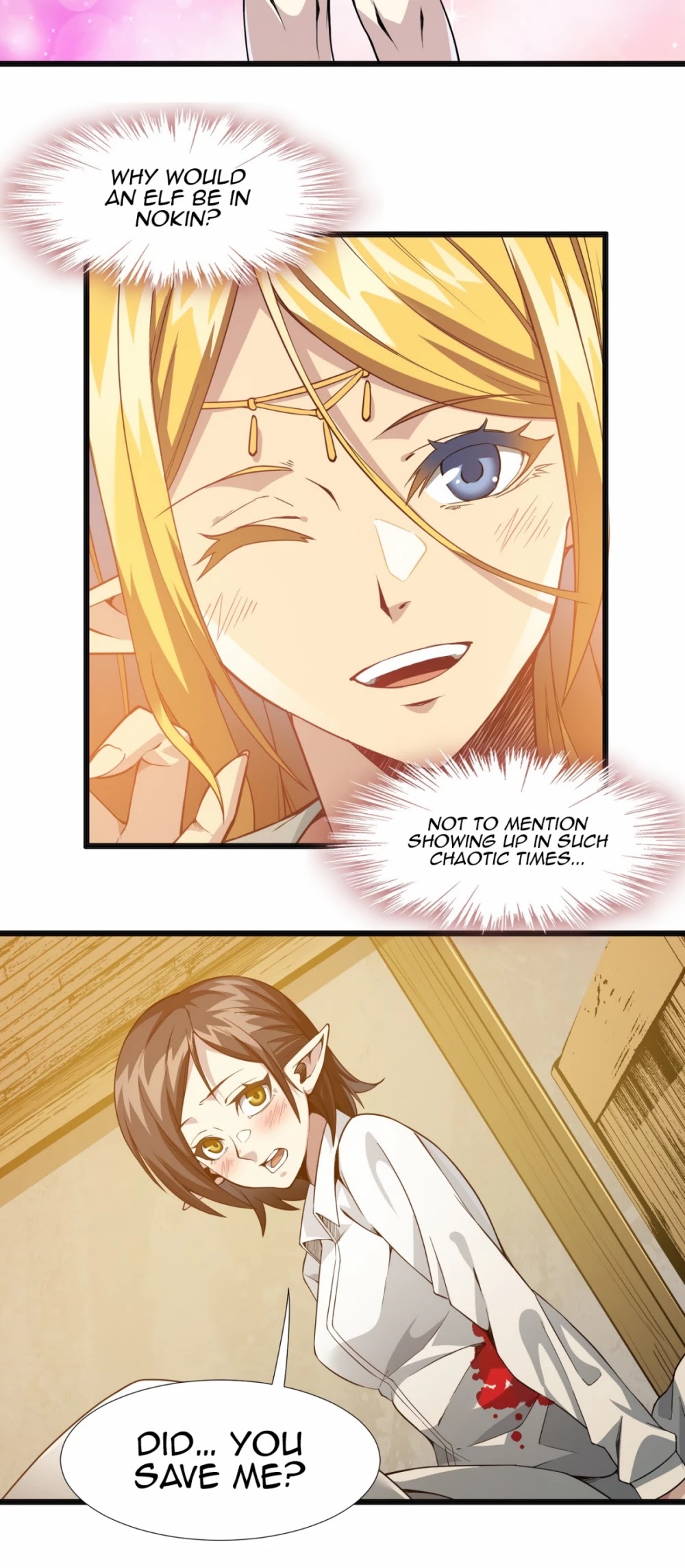 I'm Really Not the Evil God's Lackey Chapter 19 page 6 - Chapter 19: Elf Doris