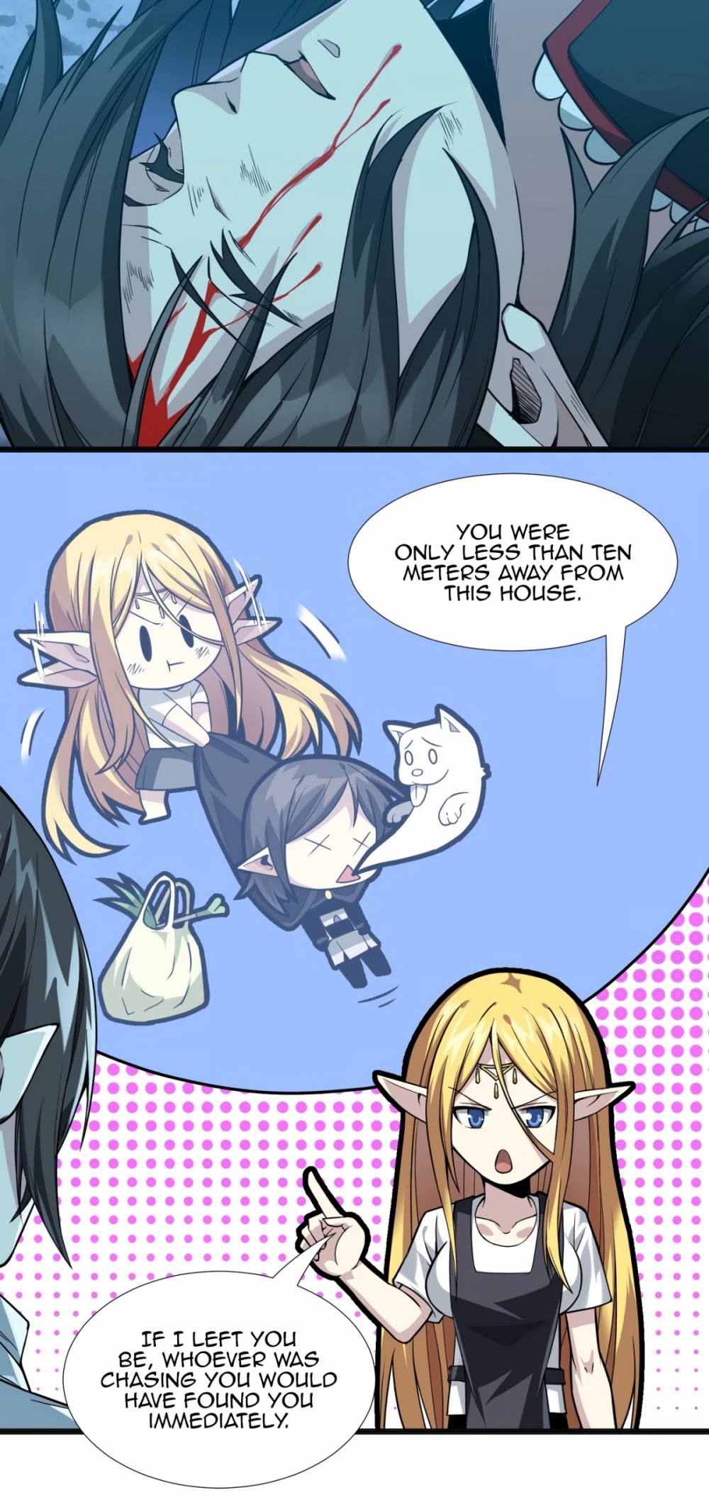 I'm Really Not the Evil God's Lackey Chapter 19 page 9 - Chapter 19: Elf Doris