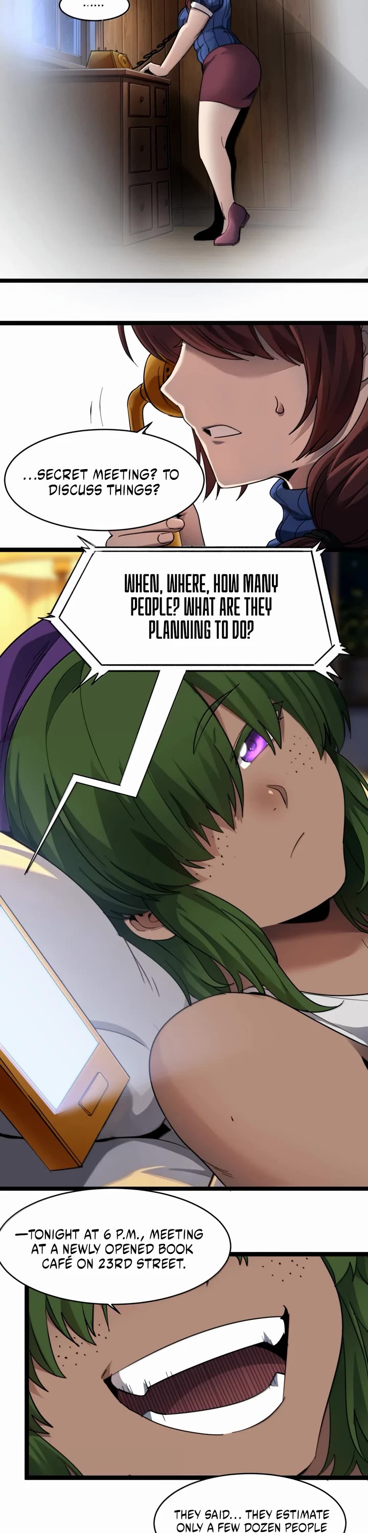 I'm Really Not the Evil God's Lackey Chapter 190 page 3 - Chapter 190: Tonight, Meet at the Book Café