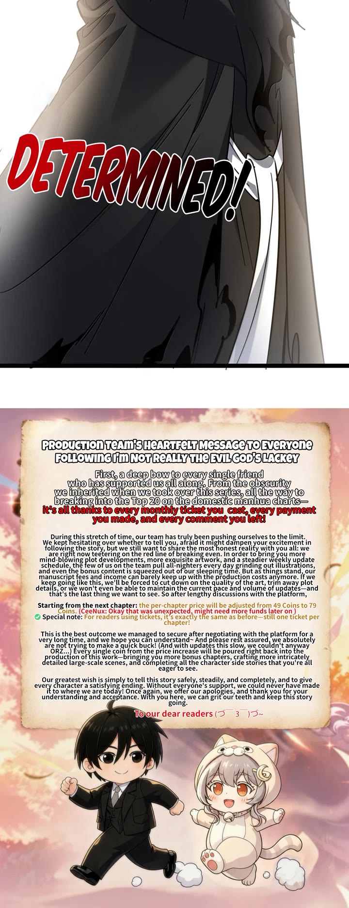 I'm Really Not the Evil God's Lackey Chapter 190 page 34 - Chapter 190: Tonight, Meet at the Book Café