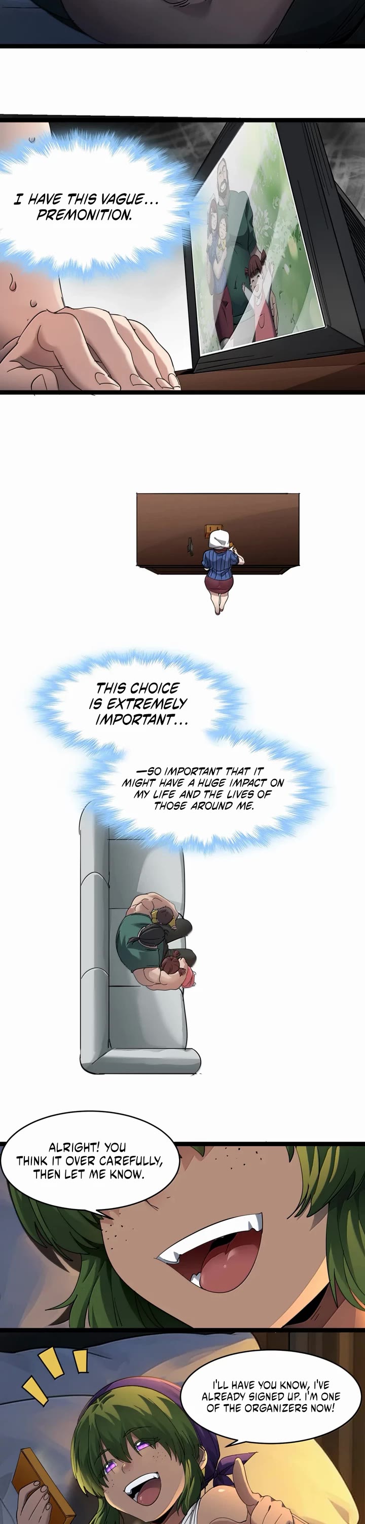 I'm Really Not the Evil God's Lackey Chapter 190 page 8 - Chapter 190: Tonight, Meet at the Book Café