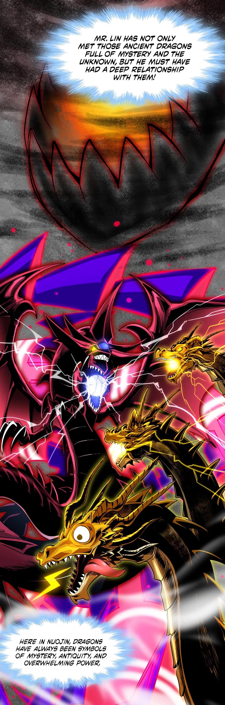 I'm Really Not the Evil God's Lackey Chapter 195 page 4 - Chapter 195: He Is a Dragon