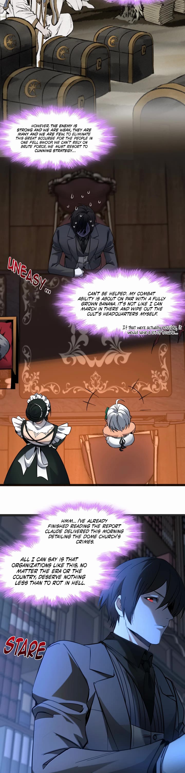 I'm Really Not the Evil God's Lackey Chapter 196 page 2 - Chapter 196: The Human Skin Book (Part 1)