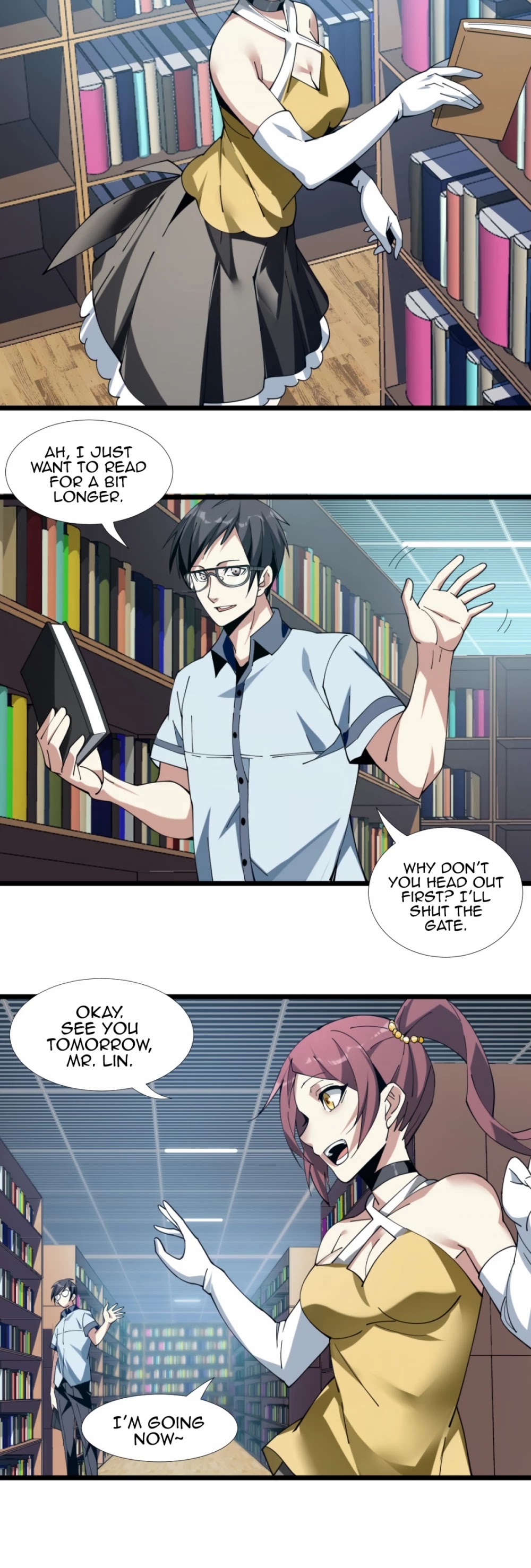 I'm Really Not the Evil God's Lackey Chapter 2 page 6 - Chapter 2: A Bargain of the Evil God