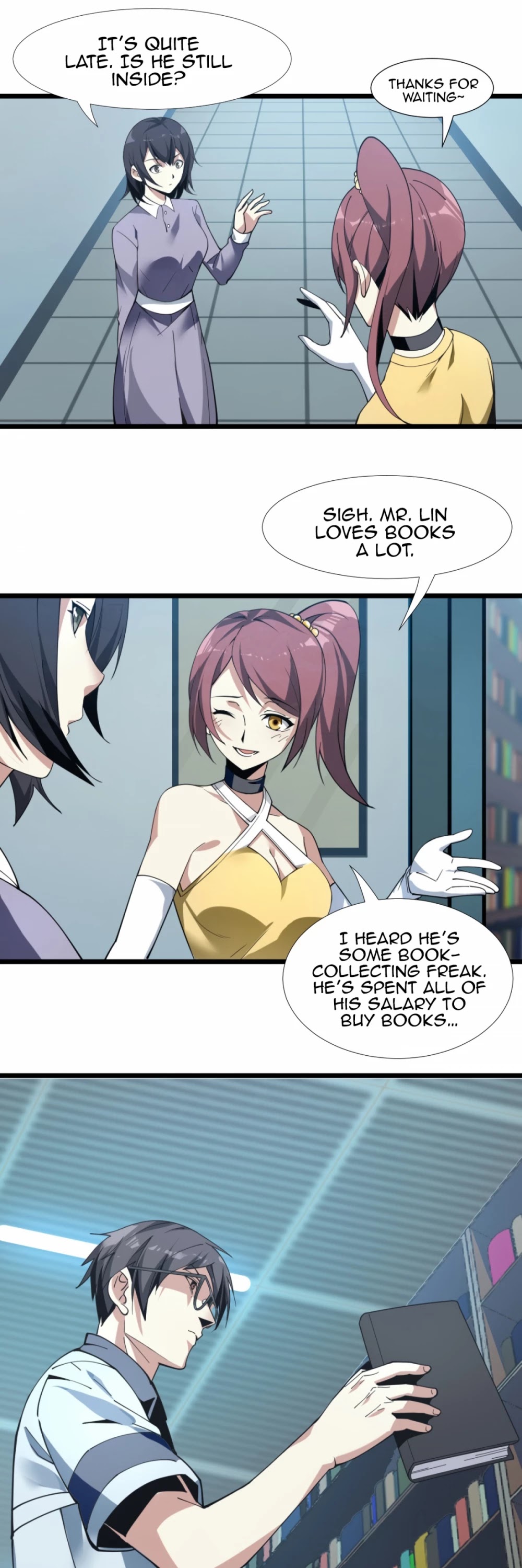 I'm Really Not the Evil God's Lackey Chapter 2 page 7 - Chapter 2: A Bargain of the Evil God