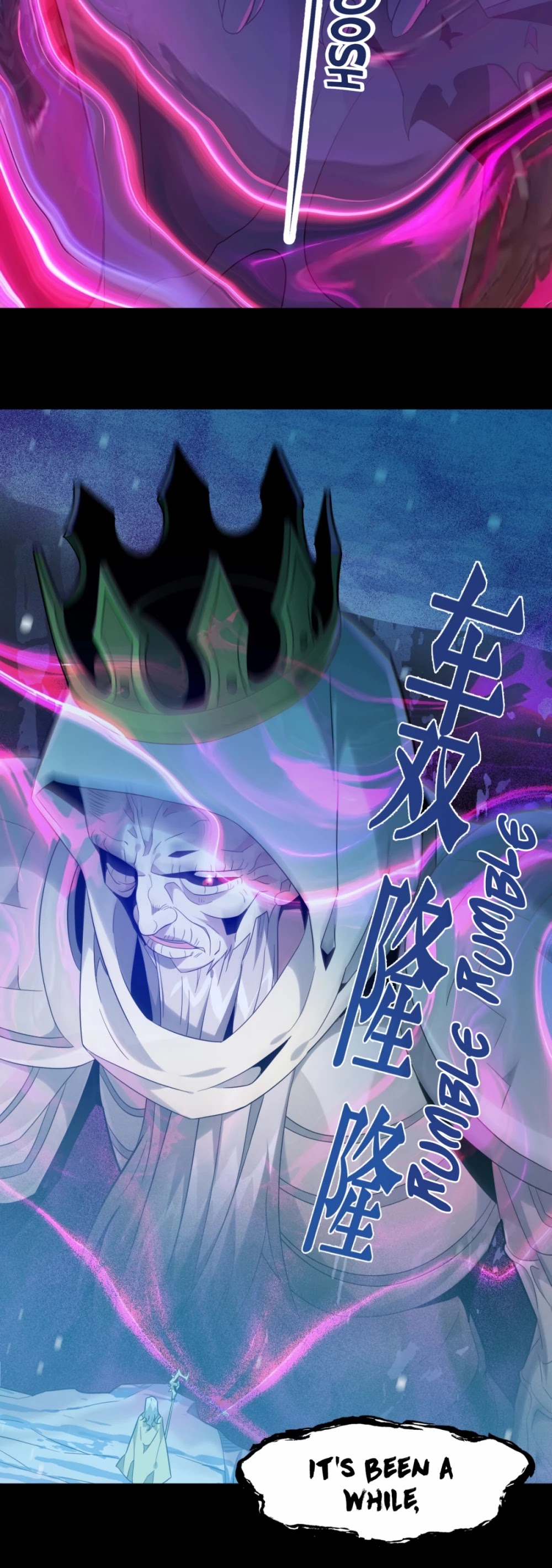 I'm Really Not the Evil God's Lackey Chapter 20 page 22 - Chapter 20: Lost Old Friend