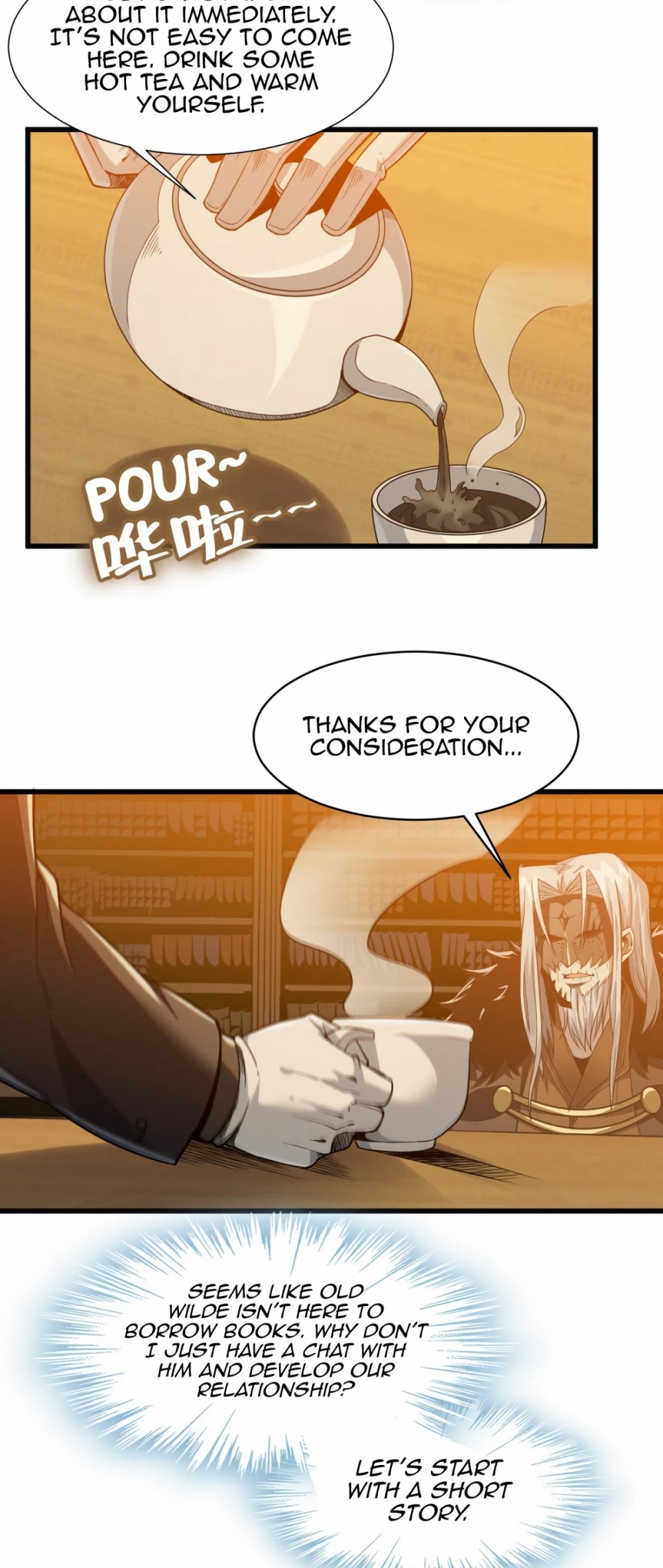 I'm Really Not the Evil God's Lackey Chapter 21 page 11 - Chapter 21: A Warning