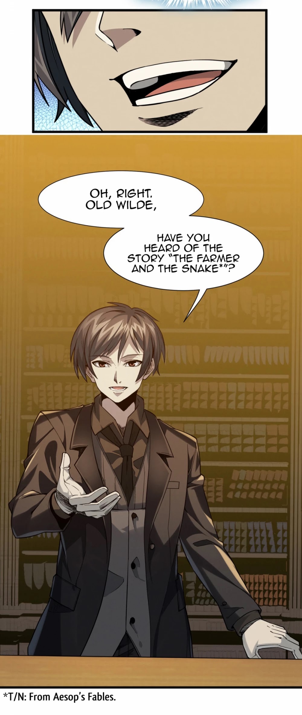 I'm Really Not the Evil God's Lackey Chapter 21 page 12 - Chapter 21: A Warning