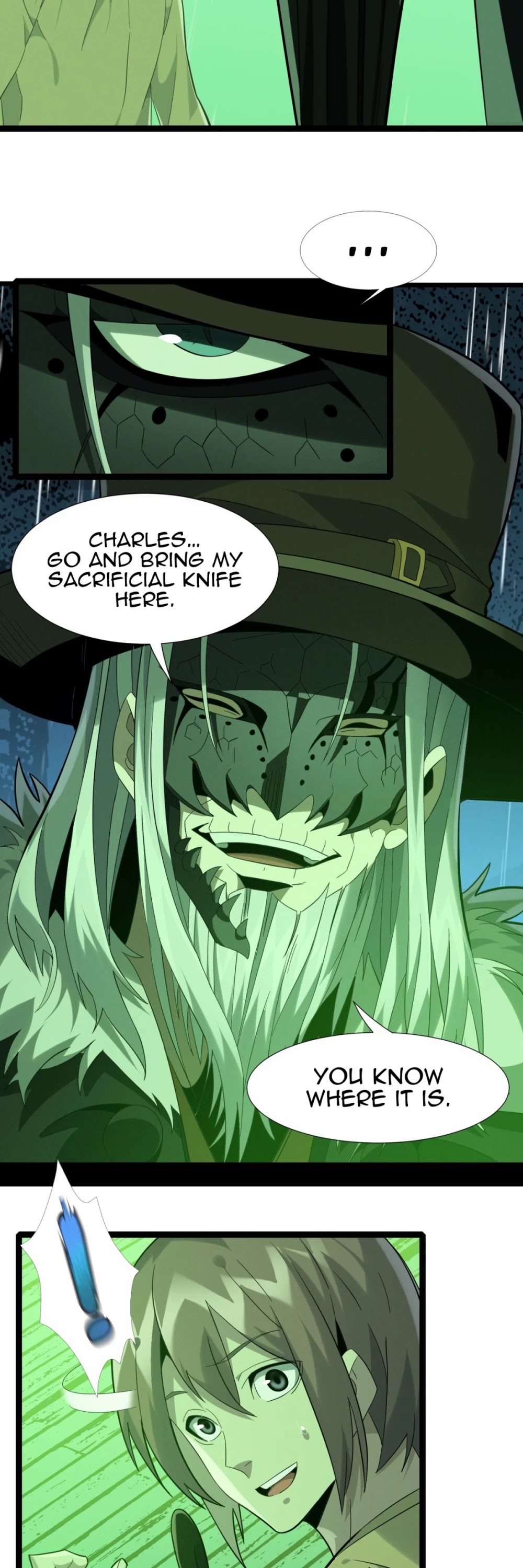 I'm Really Not the Evil God's Lackey Chapter 21 page 54 - Chapter 21: A Warning