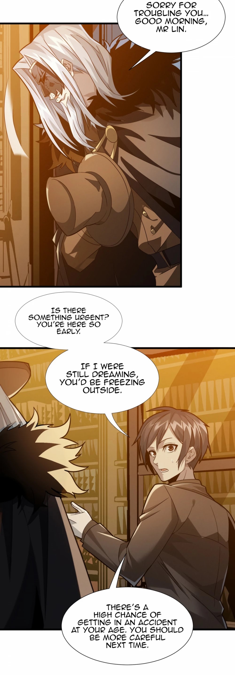 I'm Really Not the Evil God's Lackey Chapter 21 page 9 - Chapter 21: A Warning