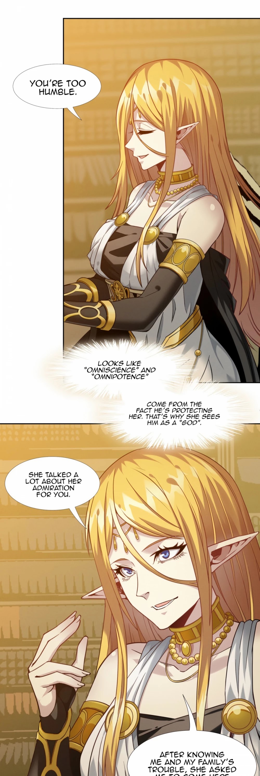 I'm Really Not the Evil God's Lackey Chapter 23 page 25 - Chapter 23: The Glory of Iris