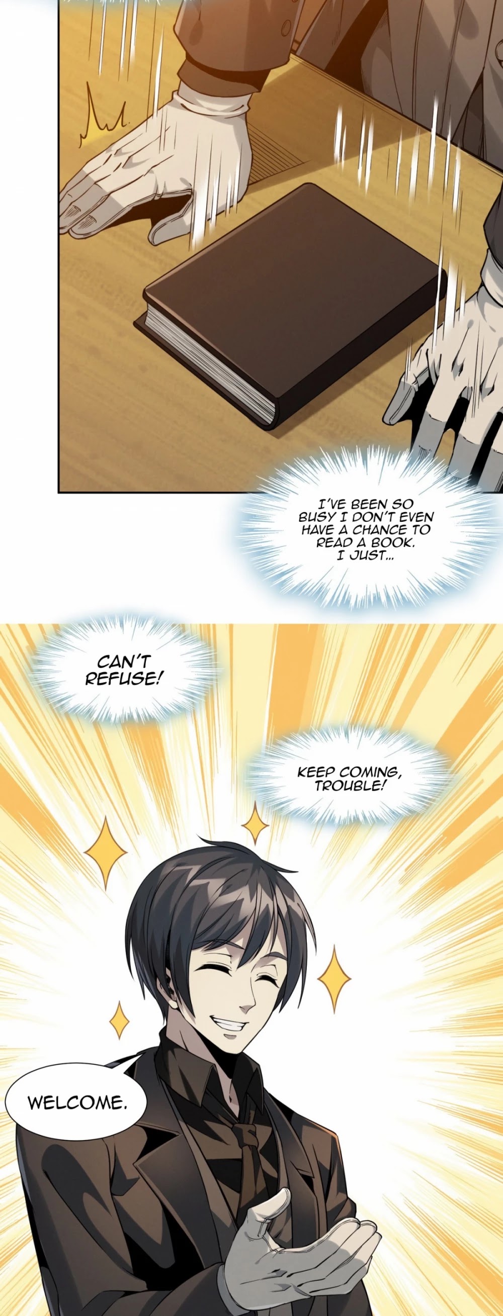 I'm Really Not the Evil God's Lackey Chapter 23 page 3 - Chapter 23: The Glory of Iris