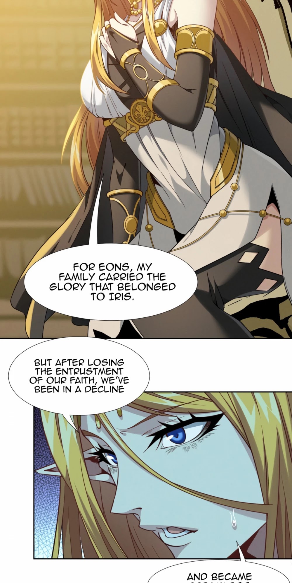 I'm Really Not the Evil God's Lackey Chapter 23 page 31 - Chapter 23: The Glory of Iris