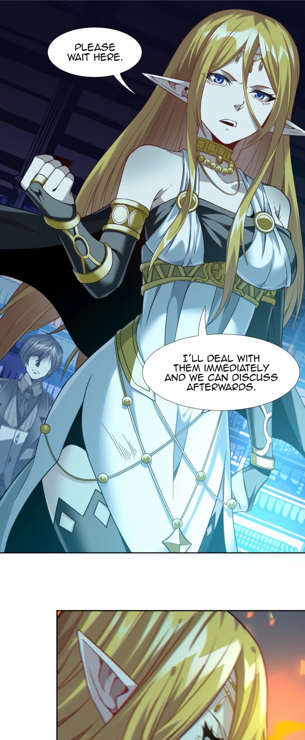I'm Really Not the Evil God's Lackey Chapter 23 page 47 - Chapter 23: The Glory of Iris