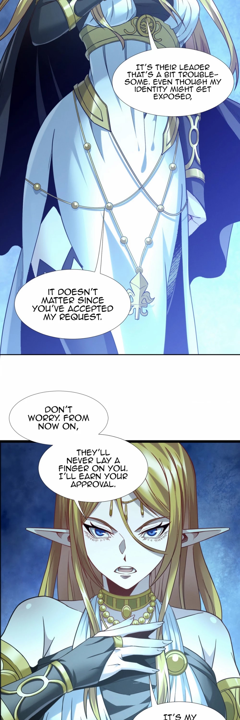 I'm Really Not the Evil God's Lackey Chapter 23 page 55 - Chapter 23: The Glory of Iris