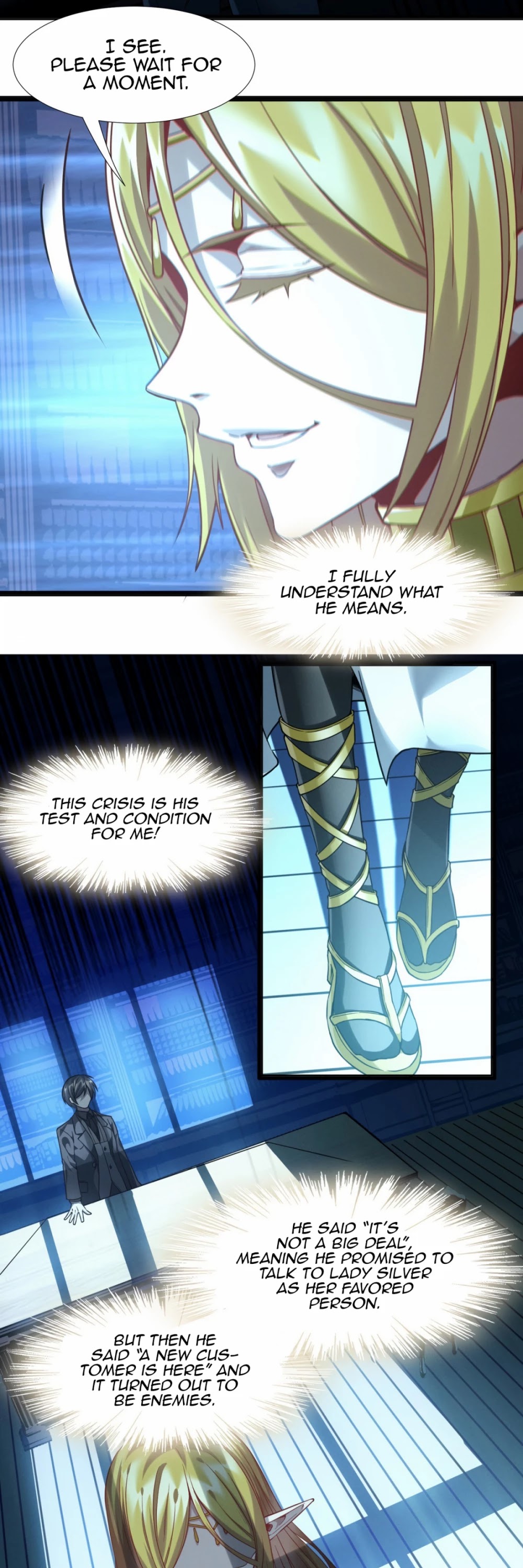 I'm Really Not the Evil God's Lackey Chapter 23 page 58 - Chapter 23: The Glory of Iris