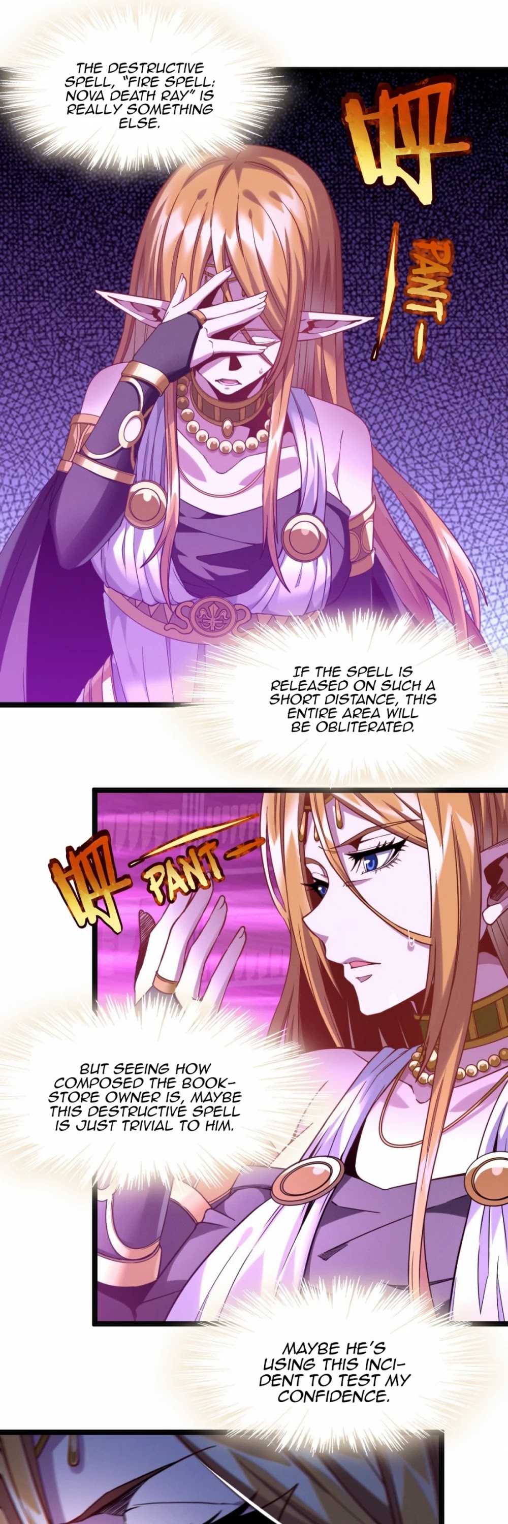 I'm Really Not the Evil God's Lackey Chapter 23 page 70 - Chapter 23: The Glory of Iris