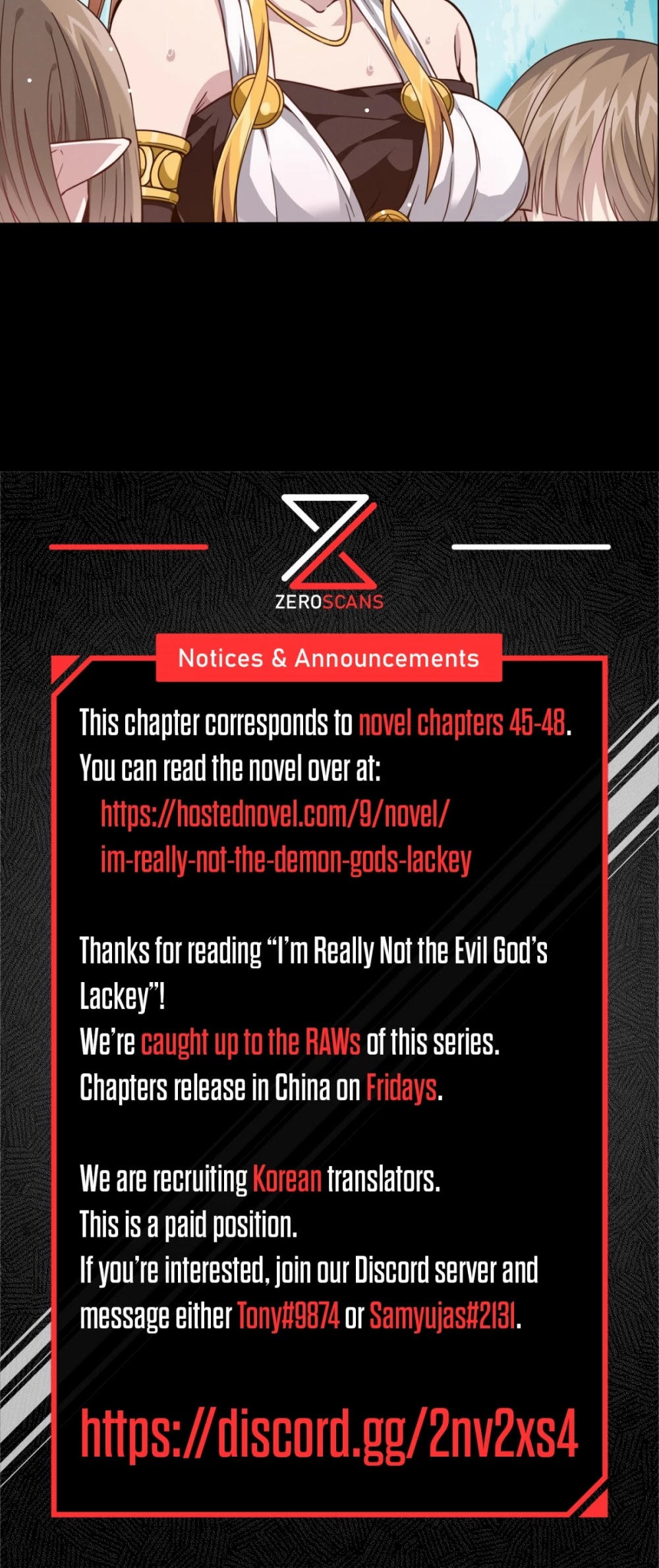 I'm Really Not the Evil God's Lackey Chapter 23 page 73 - Chapter 23: The Glory of Iris