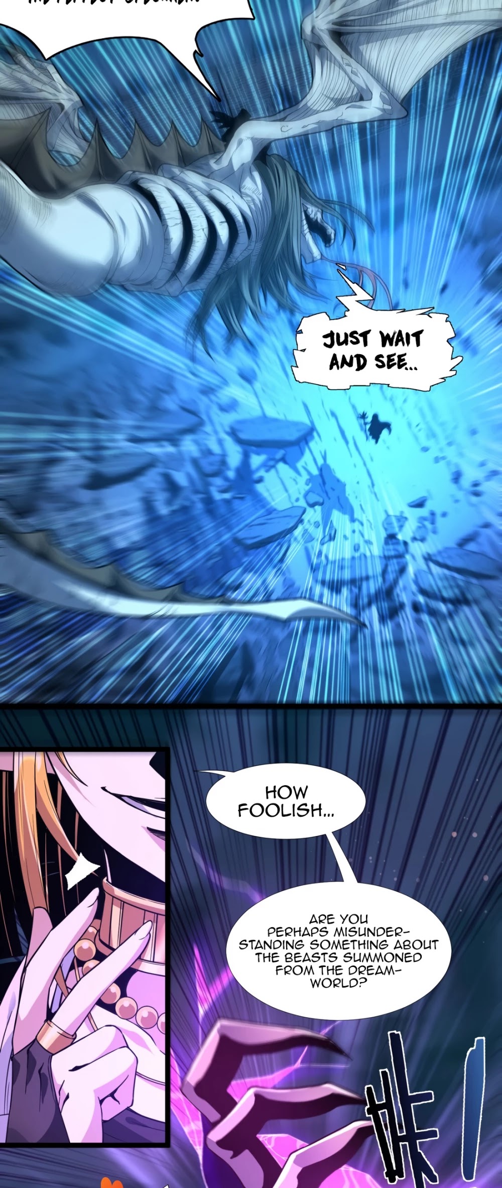 I'm Really Not the Evil God's Lackey Chapter 24 page 55 - Chapter 24: Fall of the Destructive
