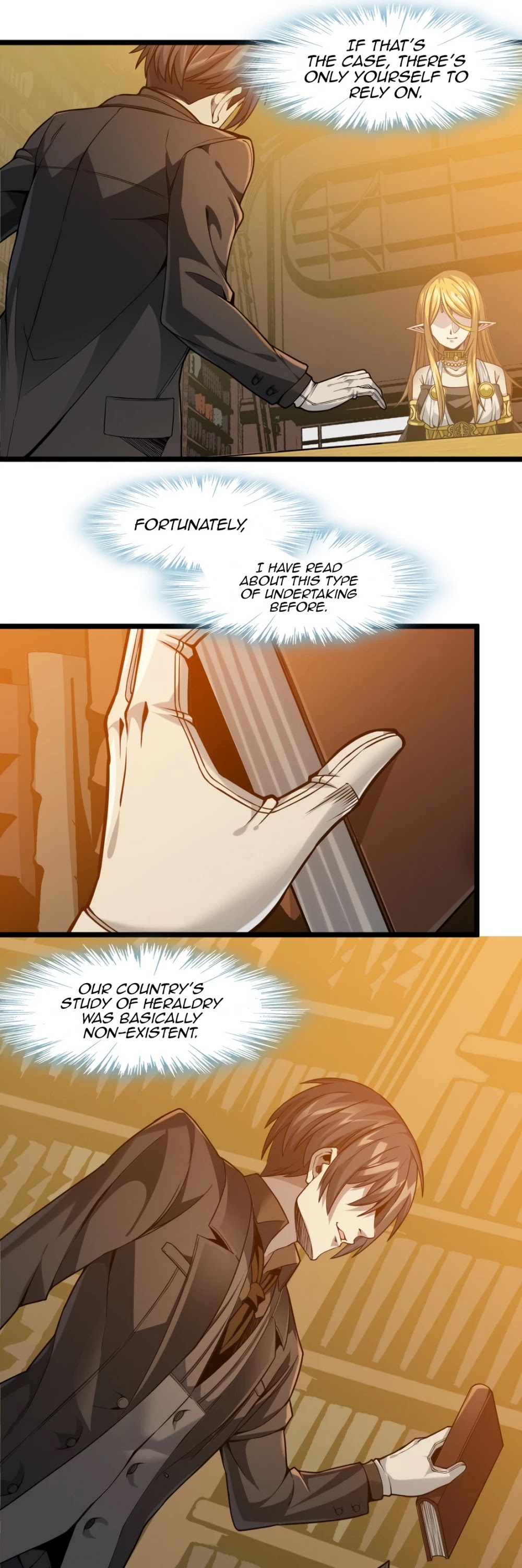 I'm Really Not the Evil God's Lackey Chapter 25 page 27 - Chapter 25: Heraldry