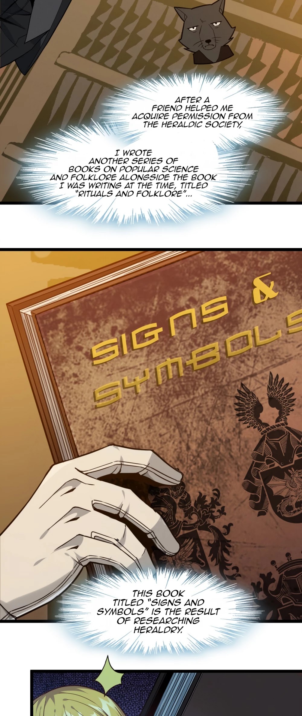 I'm Really Not the Evil God's Lackey Chapter 25 page 28 - Chapter 25: Heraldry