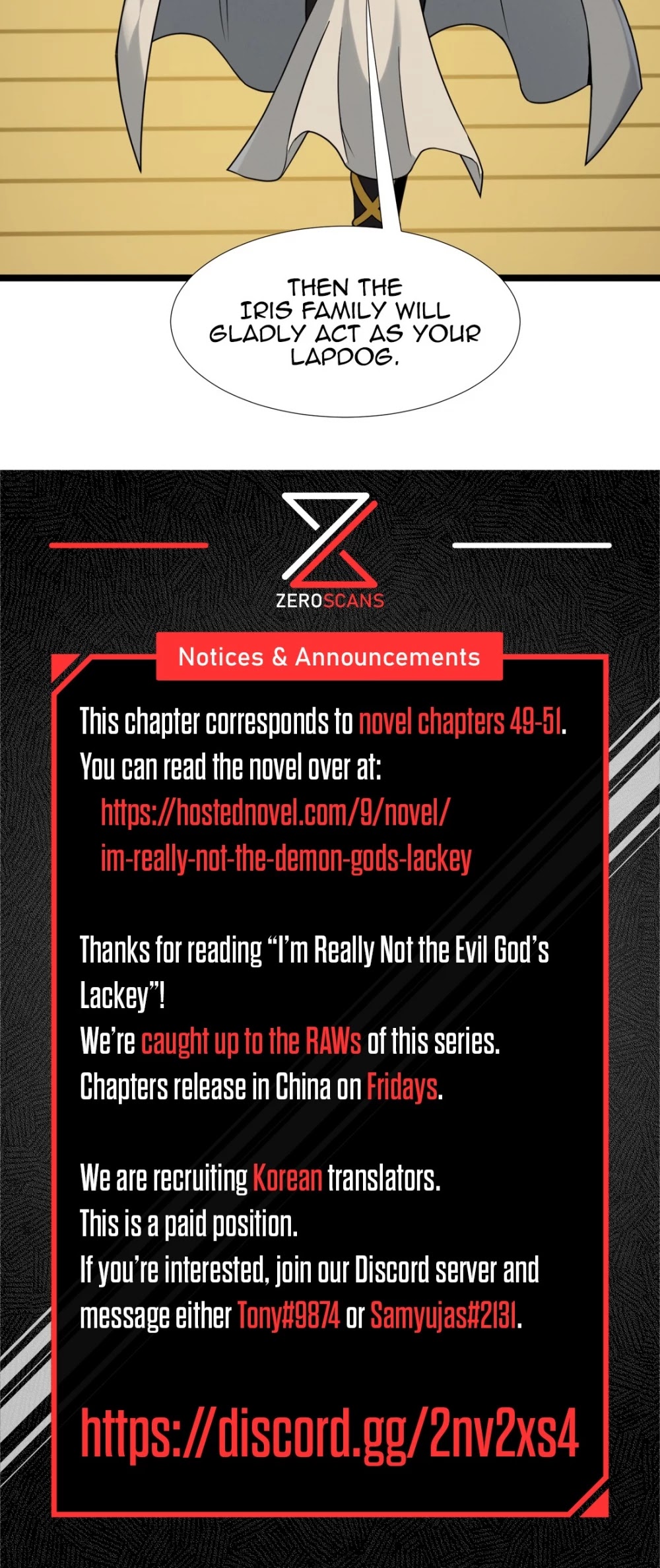 I'm Really Not the Evil God's Lackey Chapter 25 page 53 - Chapter 25: Heraldry
