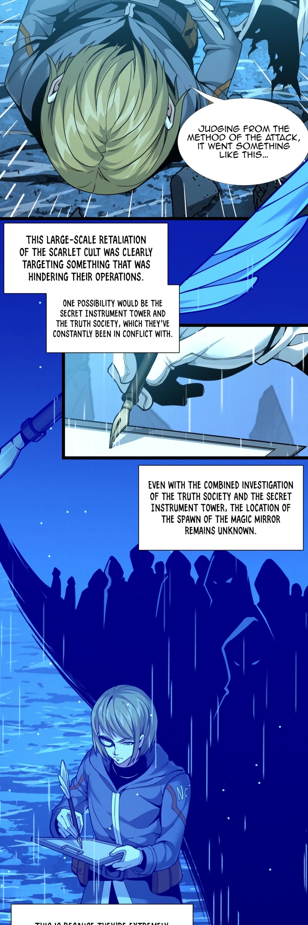 I'm Really Not the Evil God's Lackey Chapter 26 page 14 - Chapter 26: The Iris and the Truth Society