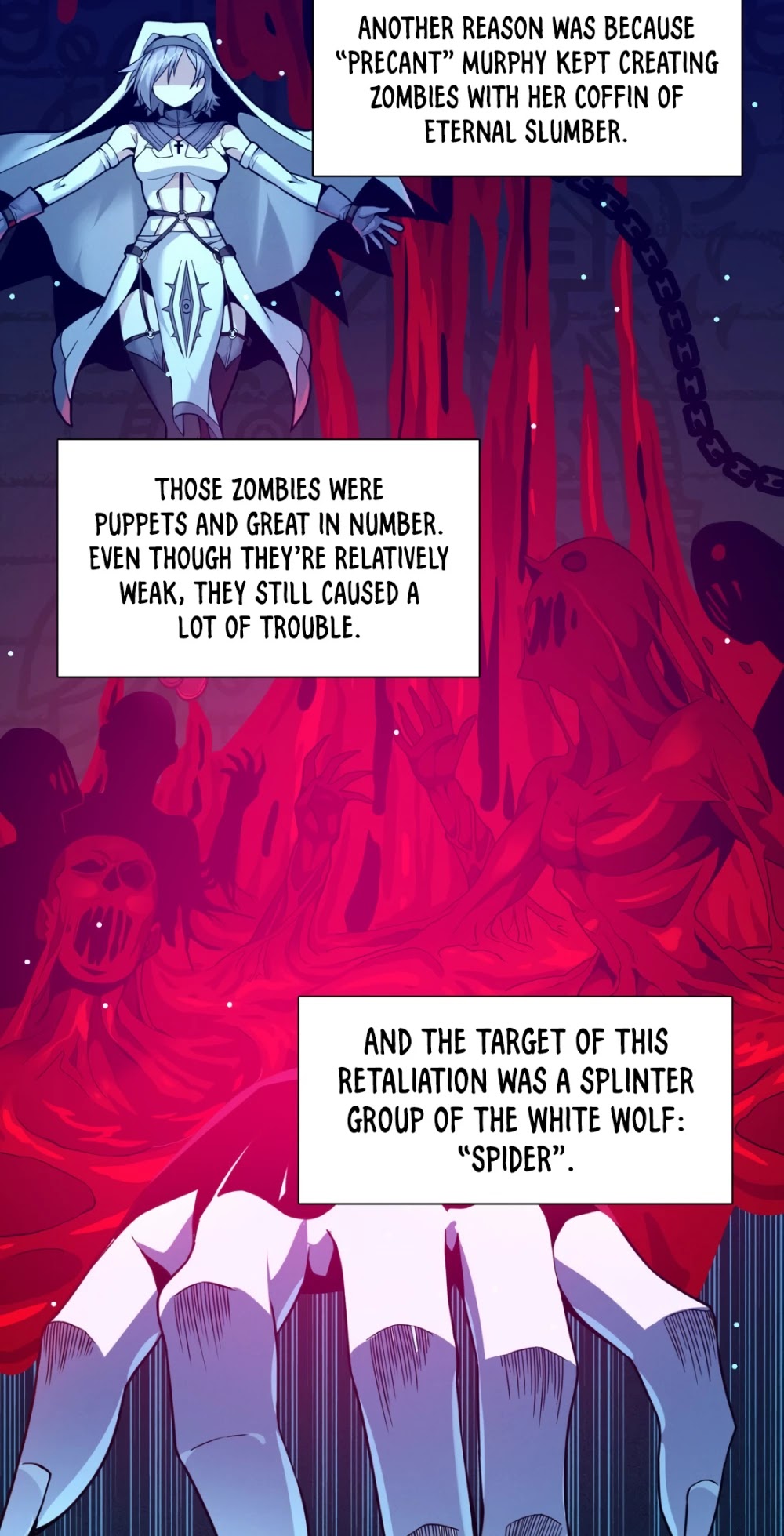 I'm Really Not the Evil God's Lackey Chapter 26 page 16 - Chapter 26: The Iris and the Truth Society