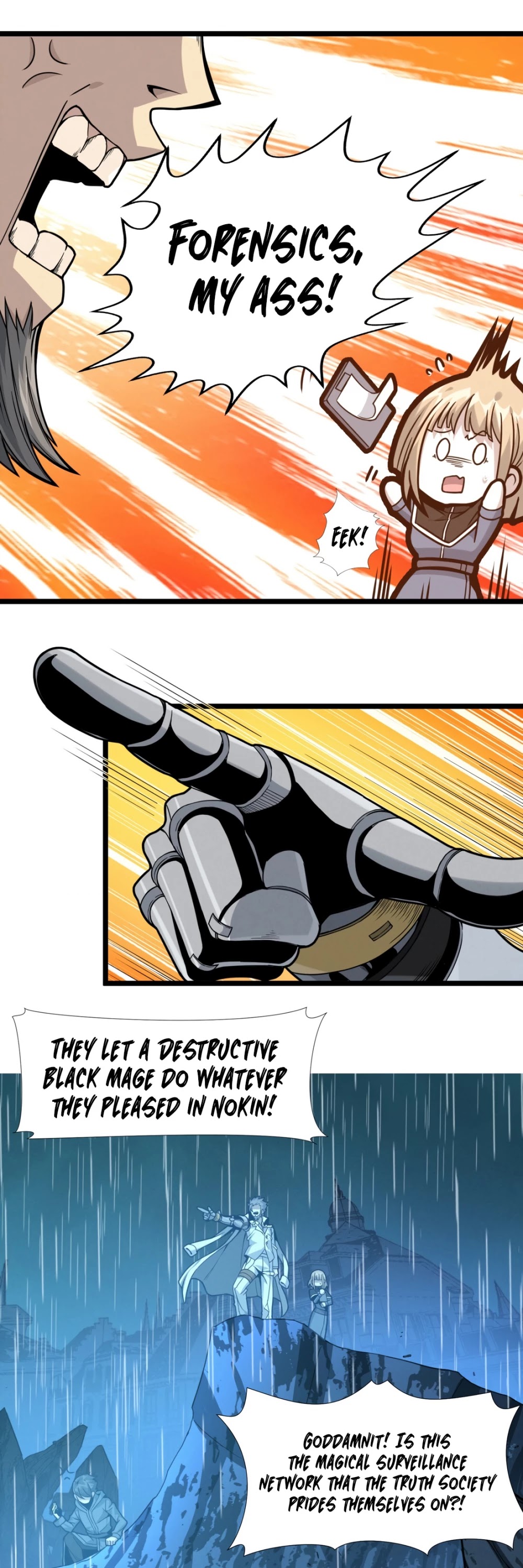 I'm Really Not the Evil God's Lackey Chapter 26 page 4 - Chapter 26: The Iris and the Truth Society