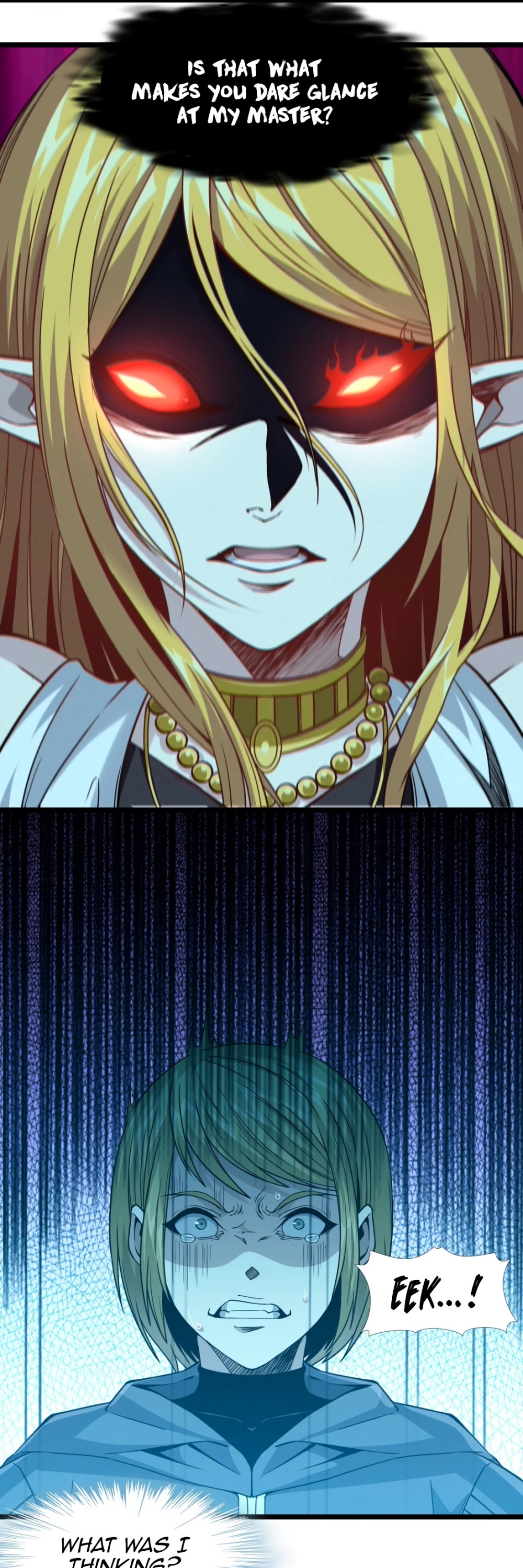 I'm Really Not the Evil God's Lackey Chapter 26 page 48 - Chapter 26: The Iris and the Truth Society