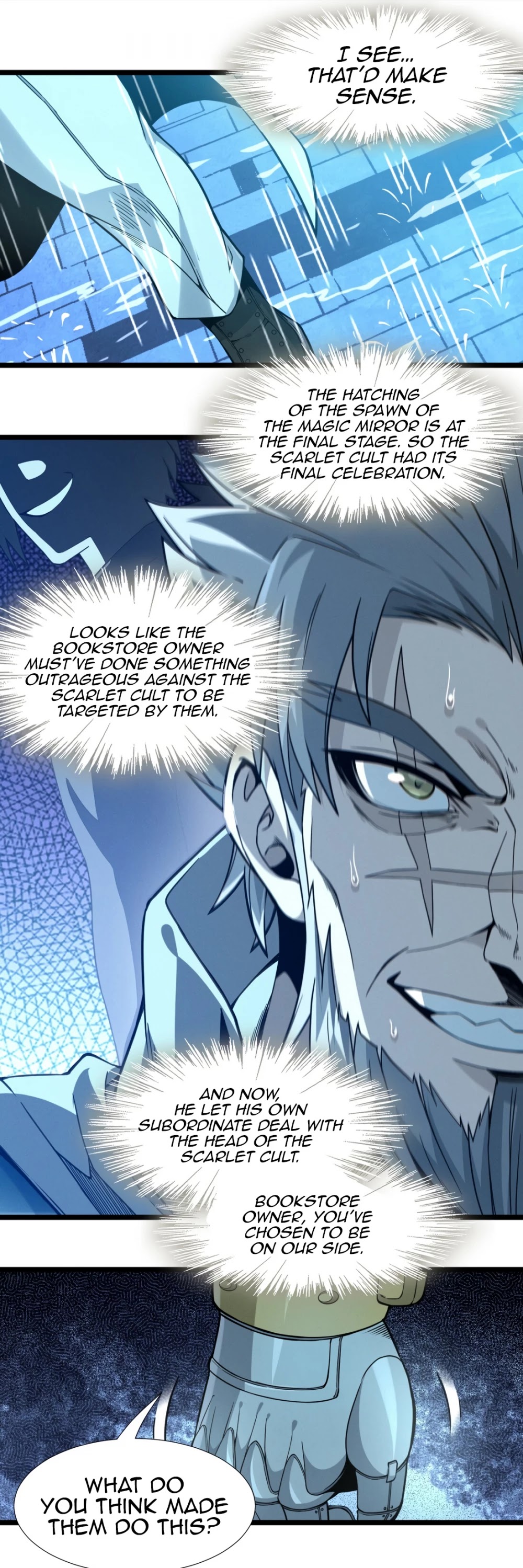 I'm Really Not the Evil God's Lackey Chapter 26 page 53 - Chapter 26: The Iris and the Truth Society