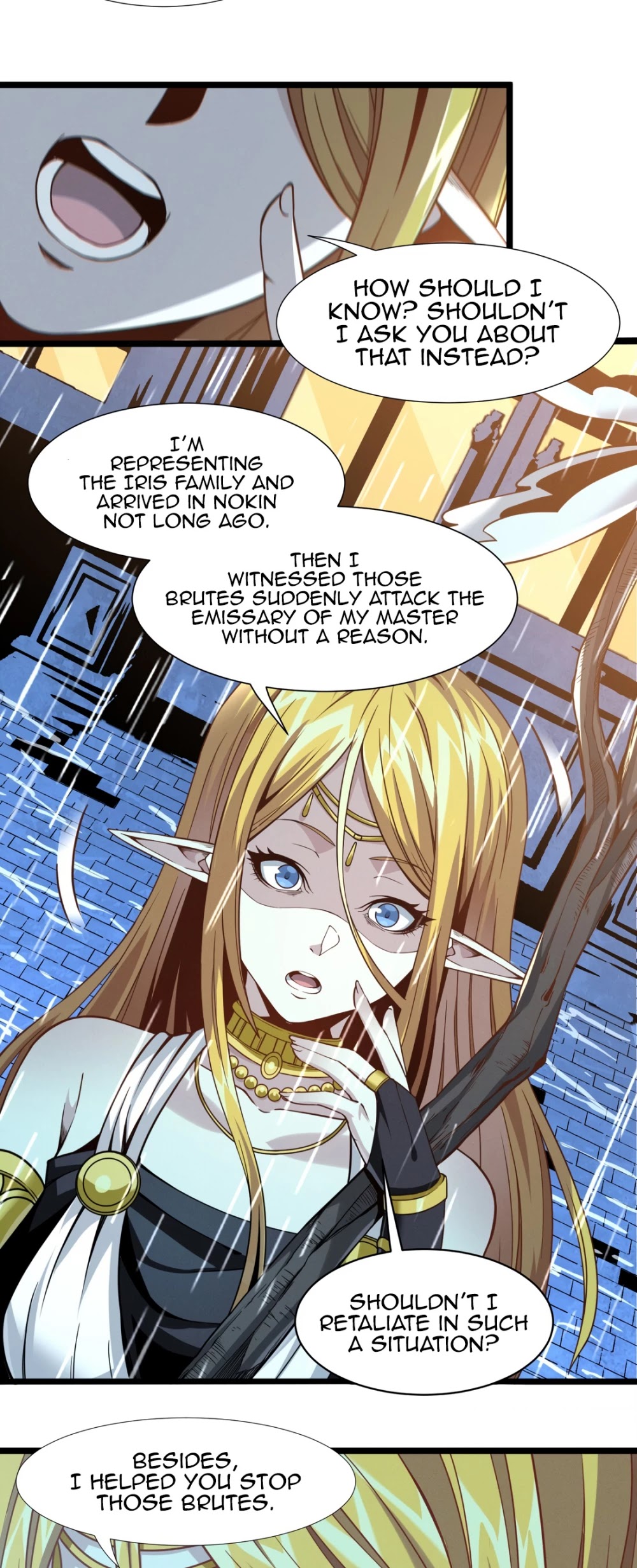 I'm Really Not the Evil God's Lackey Chapter 26 page 54 - Chapter 26: The Iris and the Truth Society
