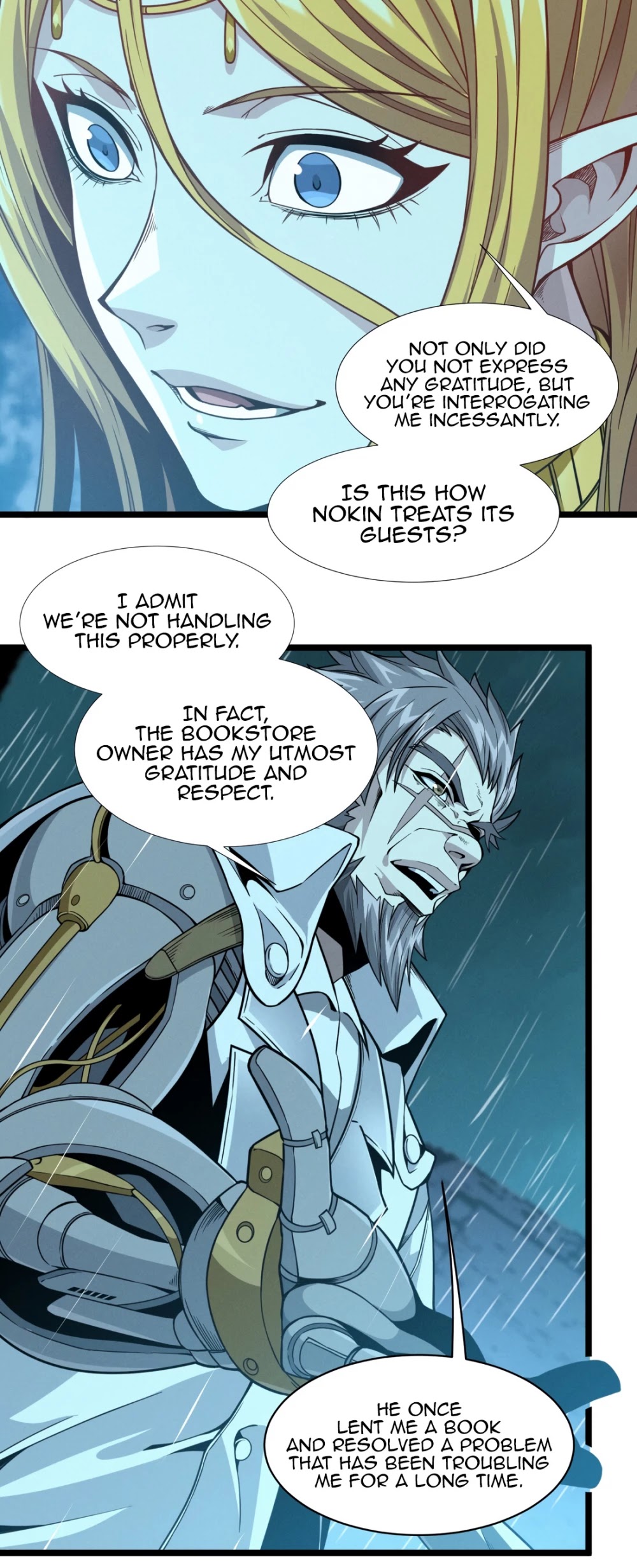 I'm Really Not the Evil God's Lackey Chapter 26 page 55 - Chapter 26: The Iris and the Truth Society