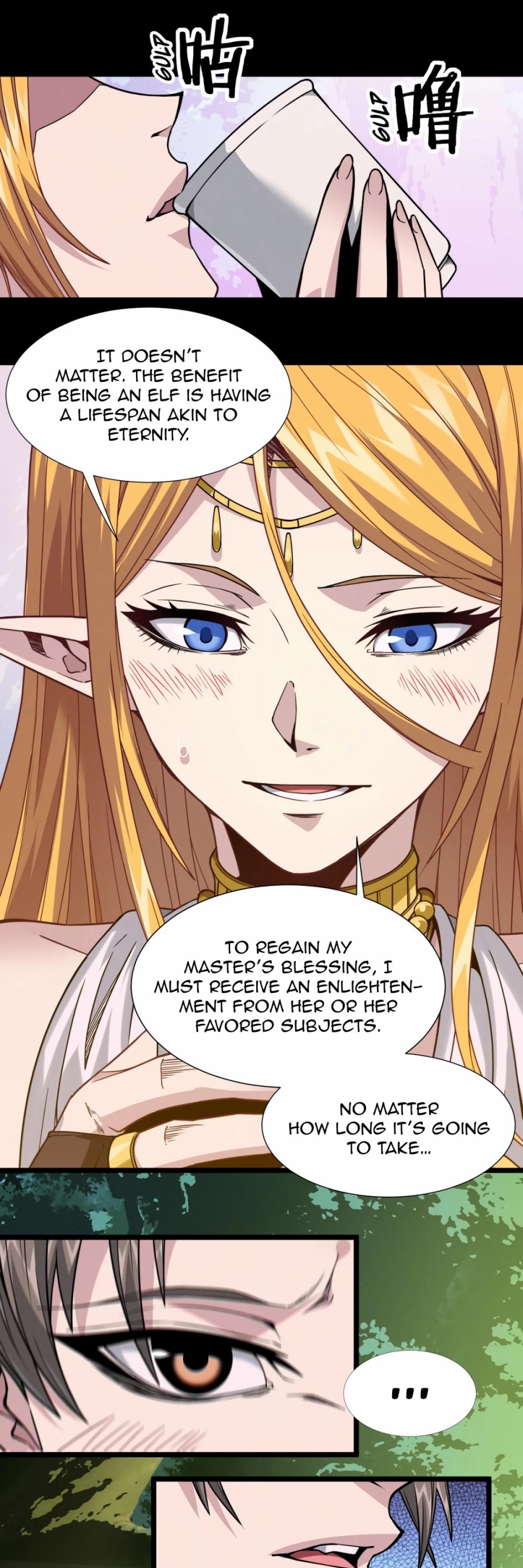 I'm Really Not the Evil God's Lackey Chapter 27 page 10 - Chapter 27: Let Him Be Our Eyes