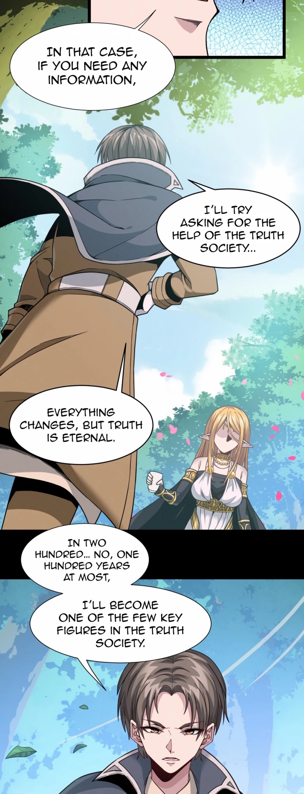 I'm Really Not the Evil God's Lackey Chapter 27 page 11 - Chapter 27: Let Him Be Our Eyes