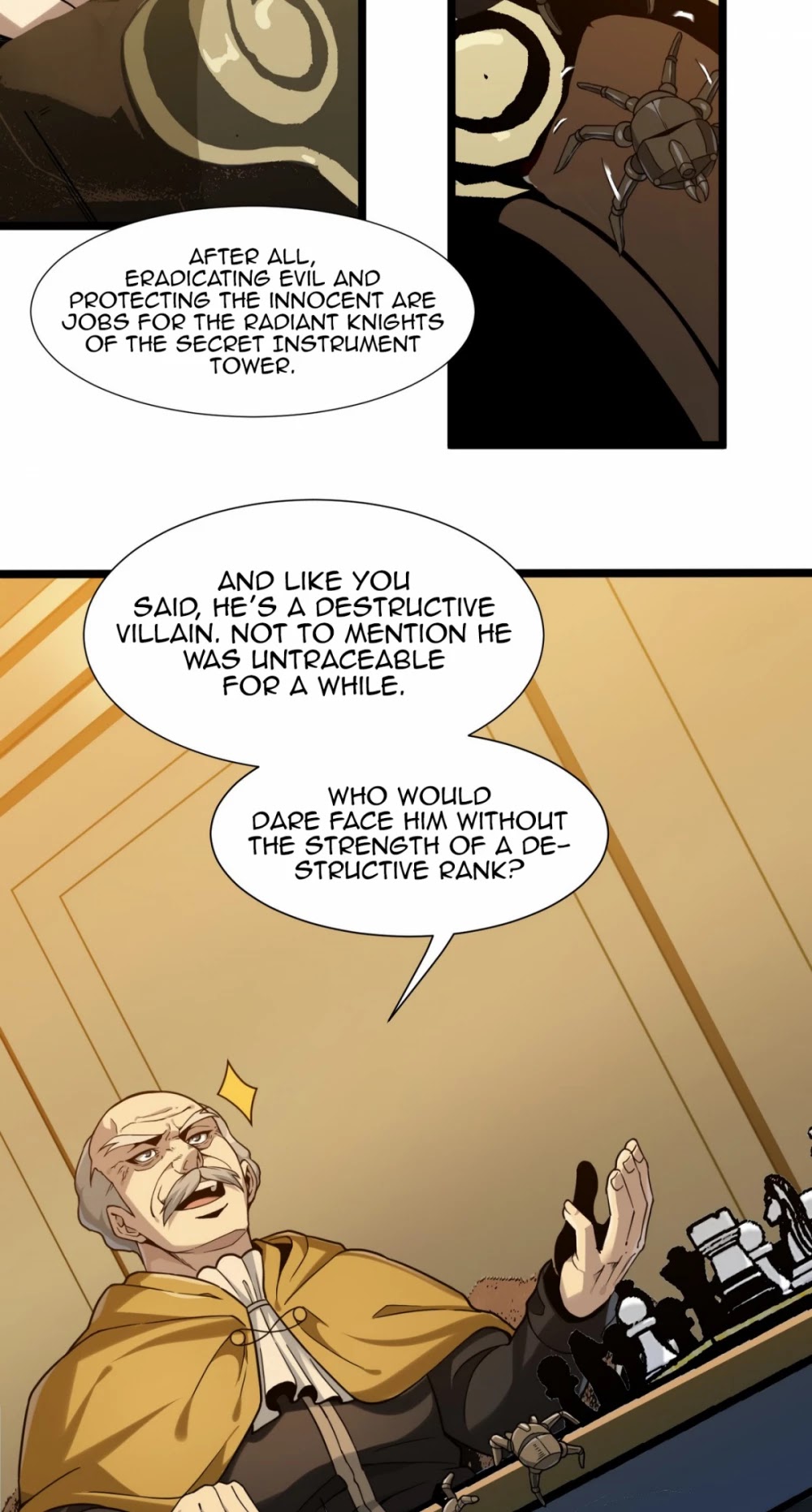 I'm Really Not the Evil God's Lackey Chapter 27 page 24 - Chapter 27: Let Him Be Our Eyes