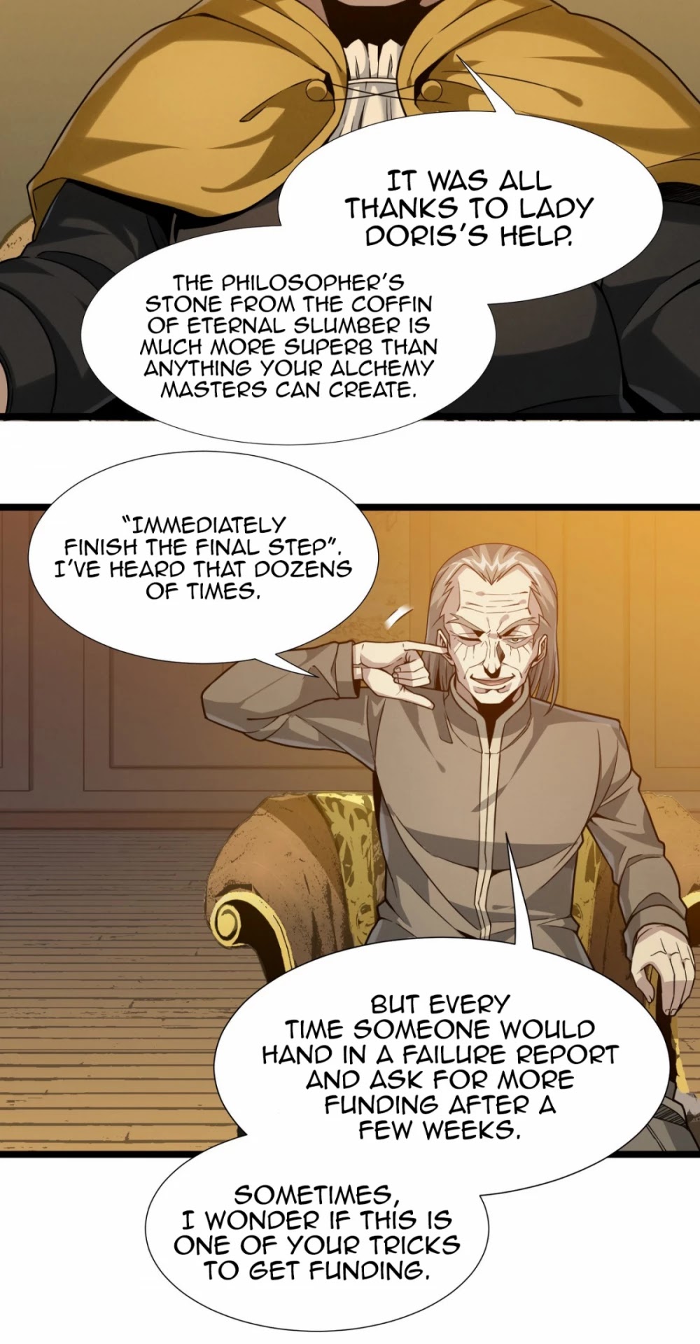I'm Really Not the Evil God's Lackey Chapter 27 page 31 - Chapter 27: Let Him Be Our Eyes