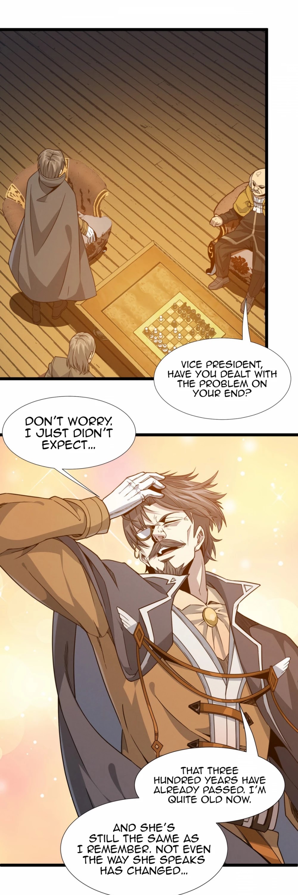 I'm Really Not the Evil God's Lackey Chapter 27 page 44 - Chapter 27: Let Him Be Our Eyes