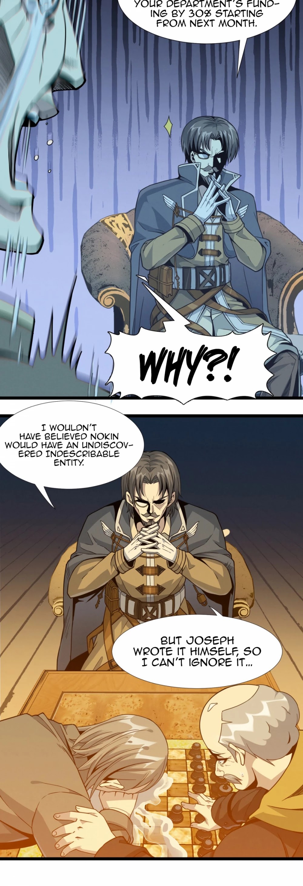 I'm Really Not the Evil God's Lackey Chapter 27 page 48 - Chapter 27: Let Him Be Our Eyes