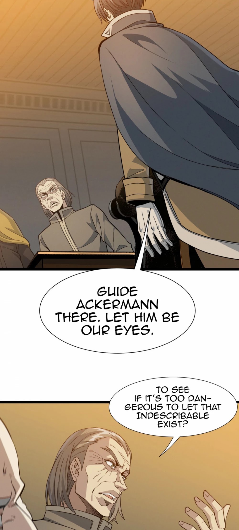 I'm Really Not the Evil God's Lackey Chapter 27 page 50 - Chapter 27: Let Him Be Our Eyes