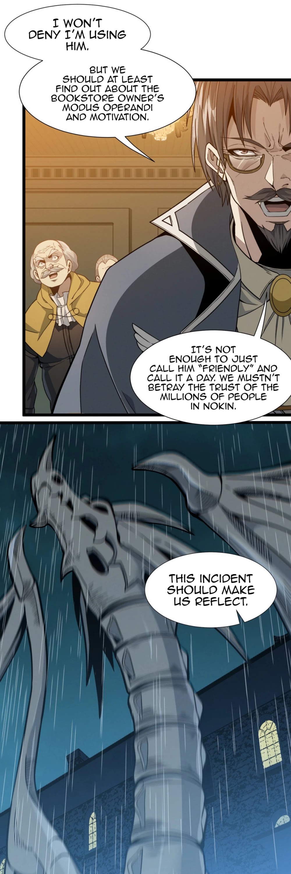 I'm Really Not the Evil God's Lackey Chapter 27 page 52 - Chapter 27: Let Him Be Our Eyes