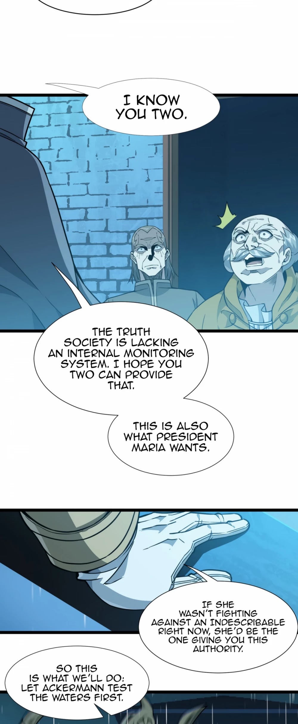 I'm Really Not the Evil God's Lackey Chapter 27 page 56 - Chapter 27: Let Him Be Our Eyes