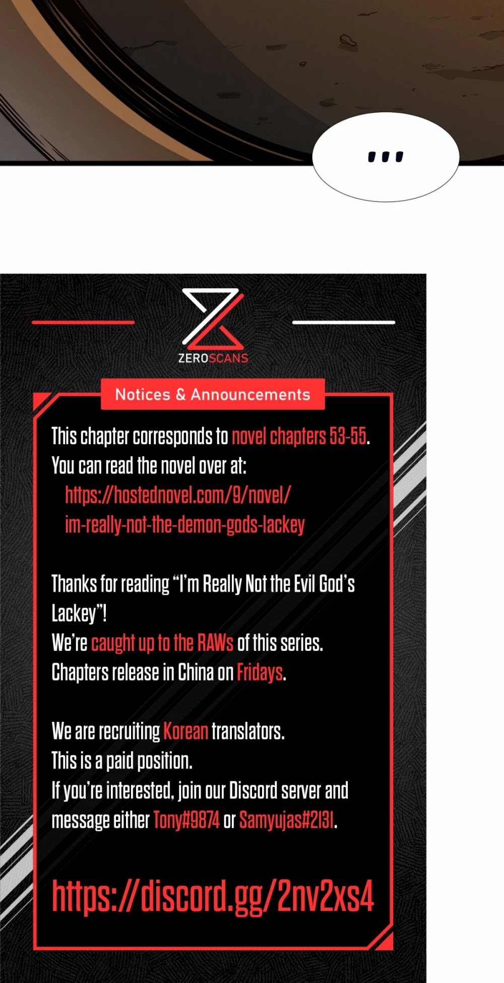 I'm Really Not the Evil God's Lackey Chapter 27 page 65 - Chapter 27: Let Him Be Our Eyes